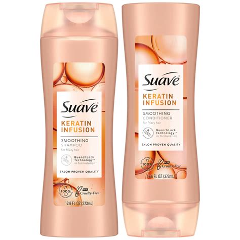 suave keratin infusion smoothing shampoo reviews